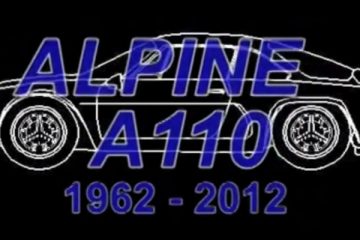 Tribute to Alpine A110