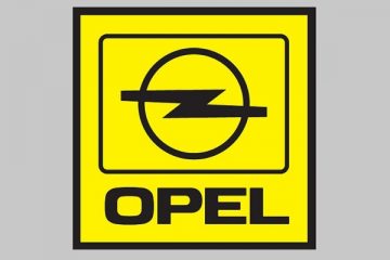 Logo Opel años '80