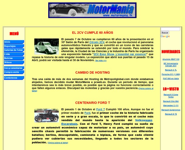 MotorMania. Cambio de imagen de 2006