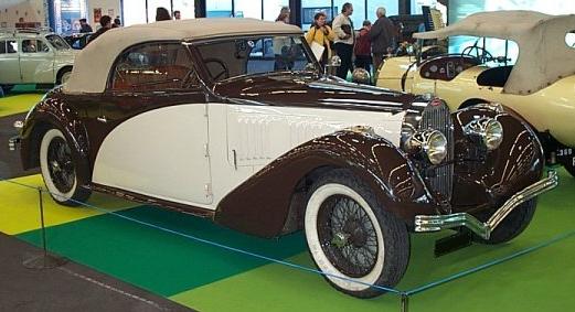 Bugatti Tipo 57 Cabriolet.