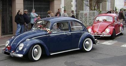 Volkswagen Escarabajo 1200. Fete de la tulipe
