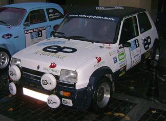 Renault 5 Alpine. XIII Memorial Ignacio Sunsundegui.