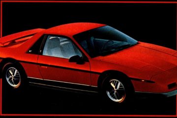 Pontiac Fiero. Historia y ficha técnica