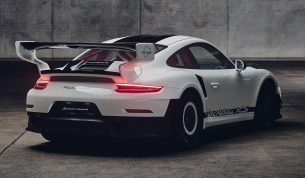 Porsche 911 Flachbau RS. Alerón Trasero