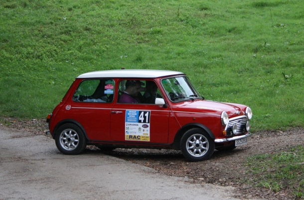Rallye Vasco Navarro Histórico 2026. Mini Cooper S