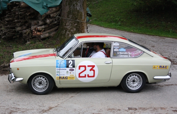 Rallye Vasco Navarro Histórico 2026. SEAT 850 Sport Coupe